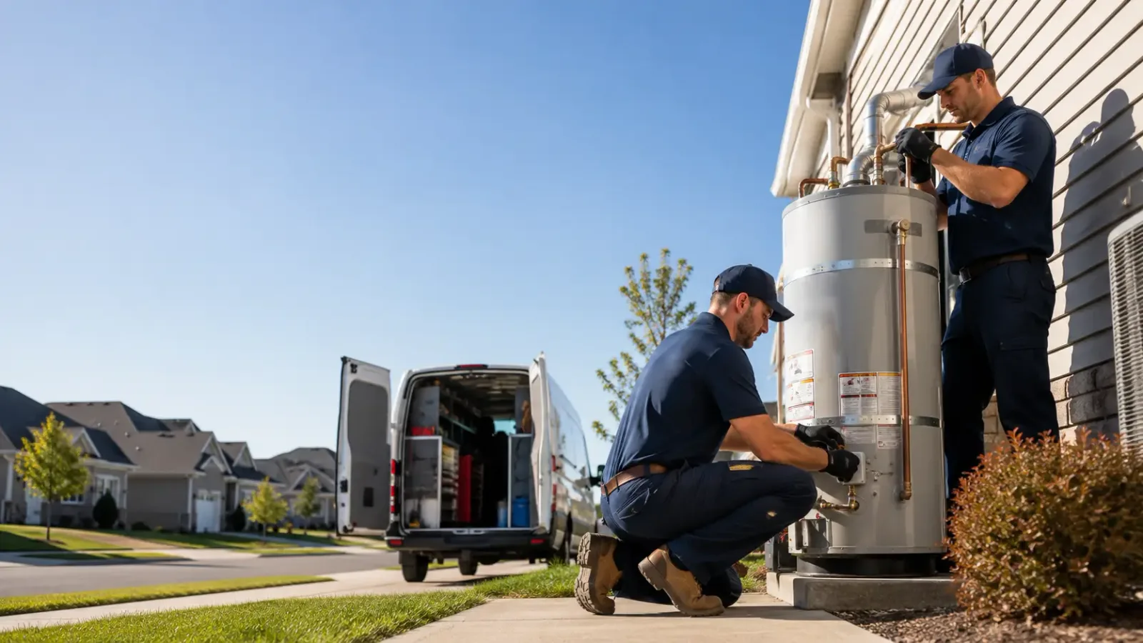 Water Heater Installation in Denmark, WI